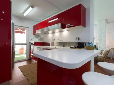 Una cocina o zona de cocina en City Family Ciudad Jardín