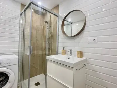 Un baño de PARAISO designer conditioned apartment with terrace