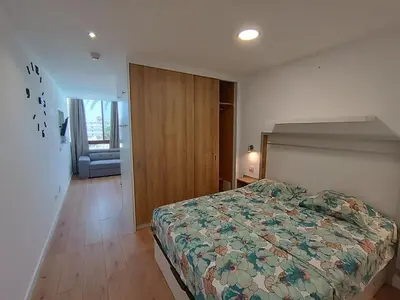 Cama o camas de una habitación en koka vacations 308 Playa del inglés