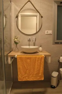 Un baño de Las Palmeras in Playa La Garita - beach apartment