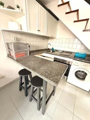 Una cocina o zona de cocina en Maspalomas Casa Oceano