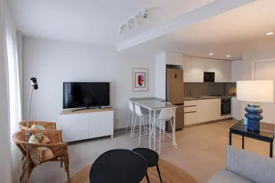 Una cocina o zona de cocina en Apartamento en el barrio de Triana V76