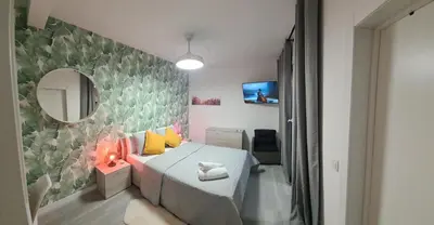 Cama o camas de una habitación en Apartamento Playa Chica