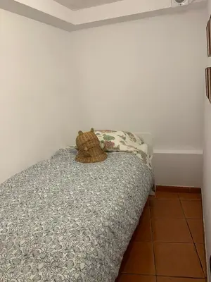 Cama o camas de una habitación en El Alpendre De la Vega