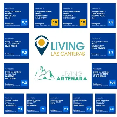 Certificado, premio, señal o documento que está expuesto en Living Las Canteras Homes- VIEW POINT