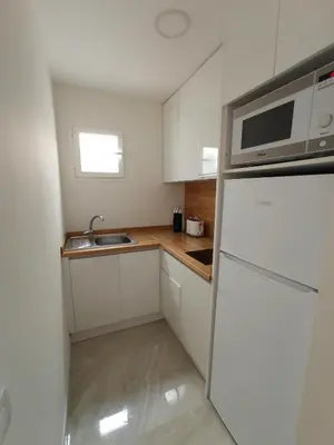 Una cocina o zona de cocina en Sunshine, What else?