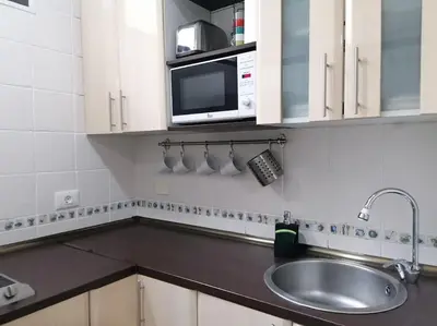 Una cocina o zona de cocina en CANTERAS BEACH FLAT