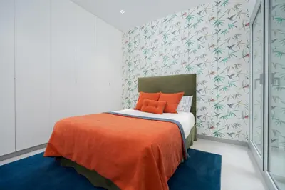 Cama o camas de una habitación en Fahana Las Canteras