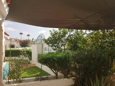 Jardín al aire libre en Casa Cosy Yumbo