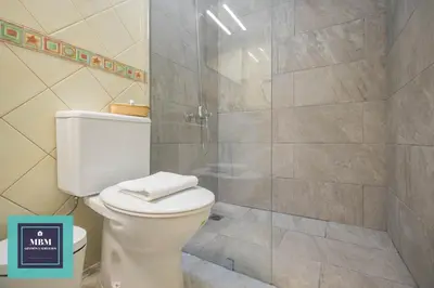 Un baño de Bungalow Olga, Playa del Inglés