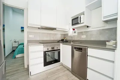 Una cocina o zona de cocina en Chalet Luxury with privacy and Jacuzzi By Canarias prime homes