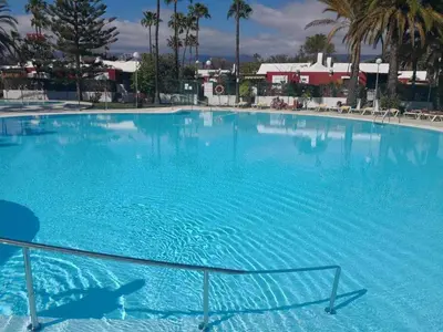 Piscina en o cerca de Modern Garden Chalet 3 BR by Canarias prime homes