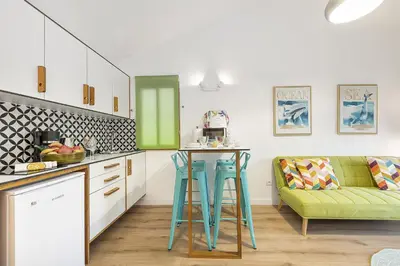 Una cocina o zona de cocina en Bungalow Arcos 97