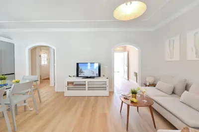 Una televisión o centro de entretenimiento en Casa Nena by VillaGranCanaria