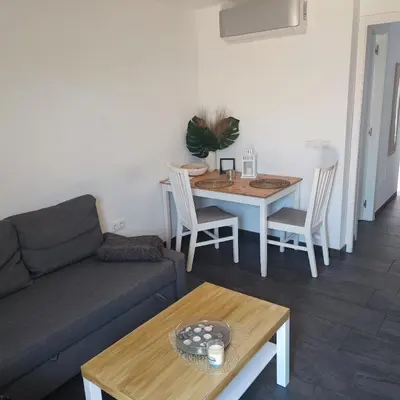 Zona de estar de Bungalow Verdemar Maspalomas