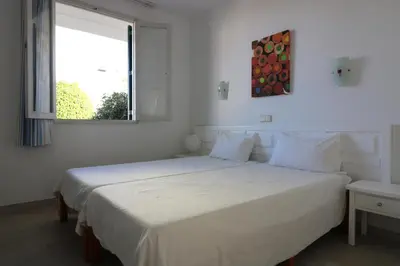 Cama o camas de una habitación en Bungalow - Piscina climatizada - Playa del Inglés