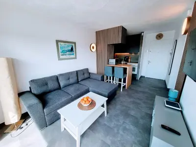 Zona de estar de Cactus Apartment
