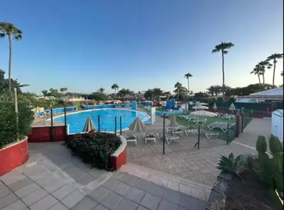 Piscina en o cerca de Chalet Afrika con Jacuzzi