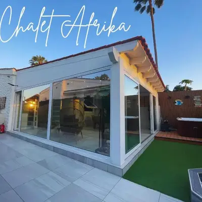 Chalet Afrika con Jacuzzi