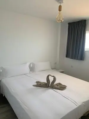 Cama o camas de una habitación en Los molinos 1983