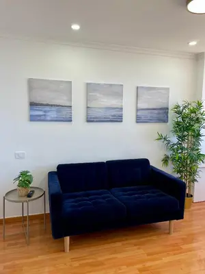 Zona de estar de Las Canteras View Home