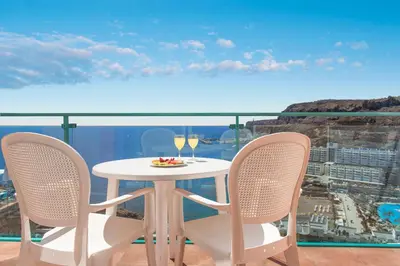 Paisaje cerca de este hotel