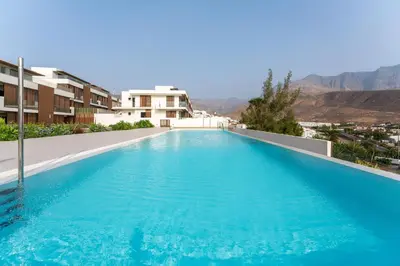 Piscina en o cerca de Vivelorural Agaete 2D infinity pool & great views