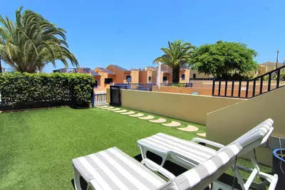 Jardín al aire libre en Bahia Meloneras 67 - 3 beds -