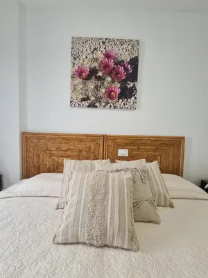 Cama o camas de una habitación en Vita Ideale