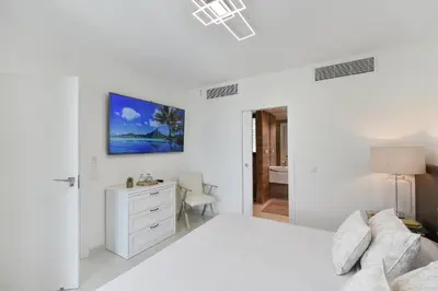 Cama o camas de una habitación en Los Lagos 31 by VillaGranCanaria