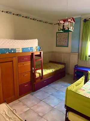 Cama o camas de una habitación en Casa La Calma