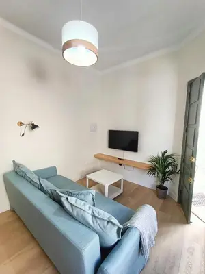 Una televisión o centro de entretenimiento en La Puebla Rooms