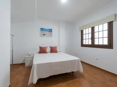 Cama o camas de una habitación en CASA LA MAJORERA
