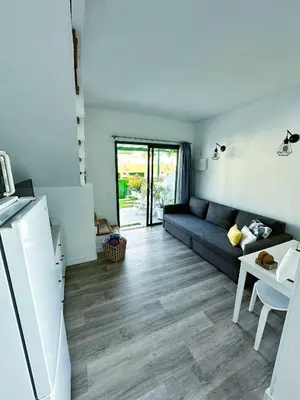 Zona de estar de Bungalow Yaipe