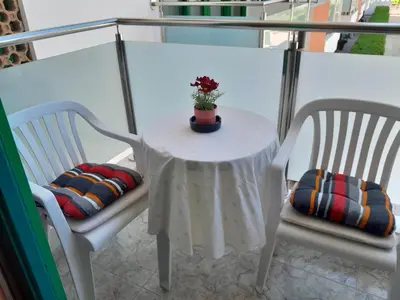 Zona de estar de Dunes Beach Apartment