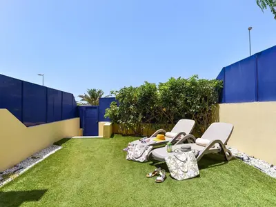 Jardín al aire libre en Belvilla by OYO Meloneras Bahia 7