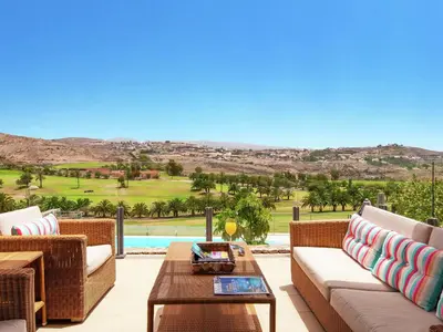 Paisaje cerca de esta villa