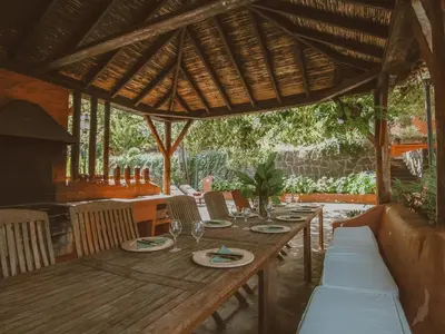 Jardín al aire libre en Country House in Gran Canaria with Private Pool