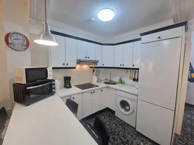 Una cocina o zona de cocina en La casa de Alcorac