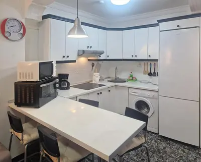 Una cocina o zona de cocina en La casa de Alcorac