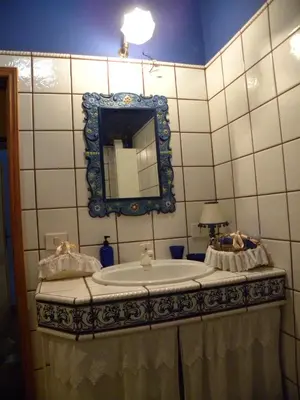 Un baño de Hoya La Vieja Rural