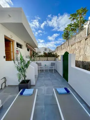 Un balcón o terraza de Blue Harmony Apartment