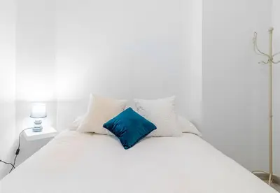 Cama o camas de una habitación en Rayito de Sol