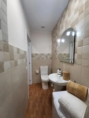 Un baño de La Paloma