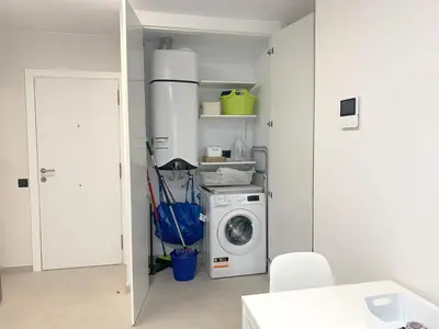 Una cocina o zona de cocina en Marine Paradise