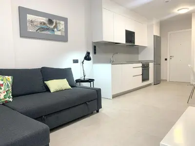 Una cocina o zona de cocina en Marine Paradise