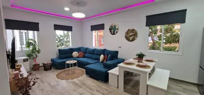 Zona de estar de La Belle Home