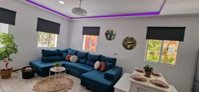 Zona de estar de La Belle Home