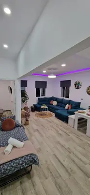 Zona de estar de La Belle Home