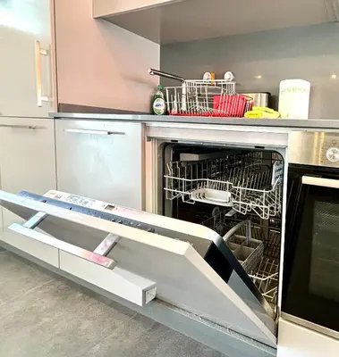 Una cocina o zona de cocina en Loris Home playa ingles 50mt from Yumbo by luca properties gran canaria